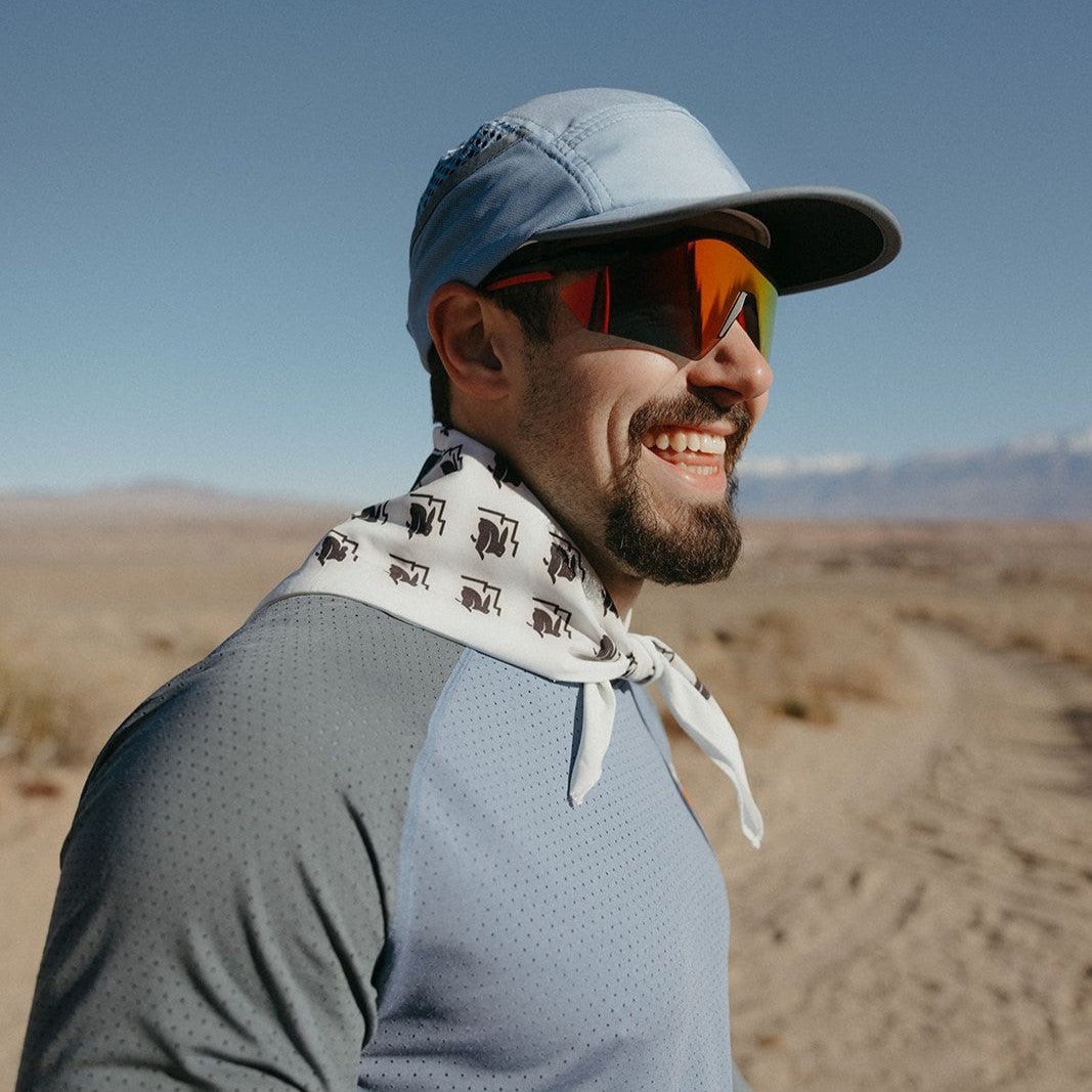 rabbit Rad-Dana | Ice Bandana | White / Black