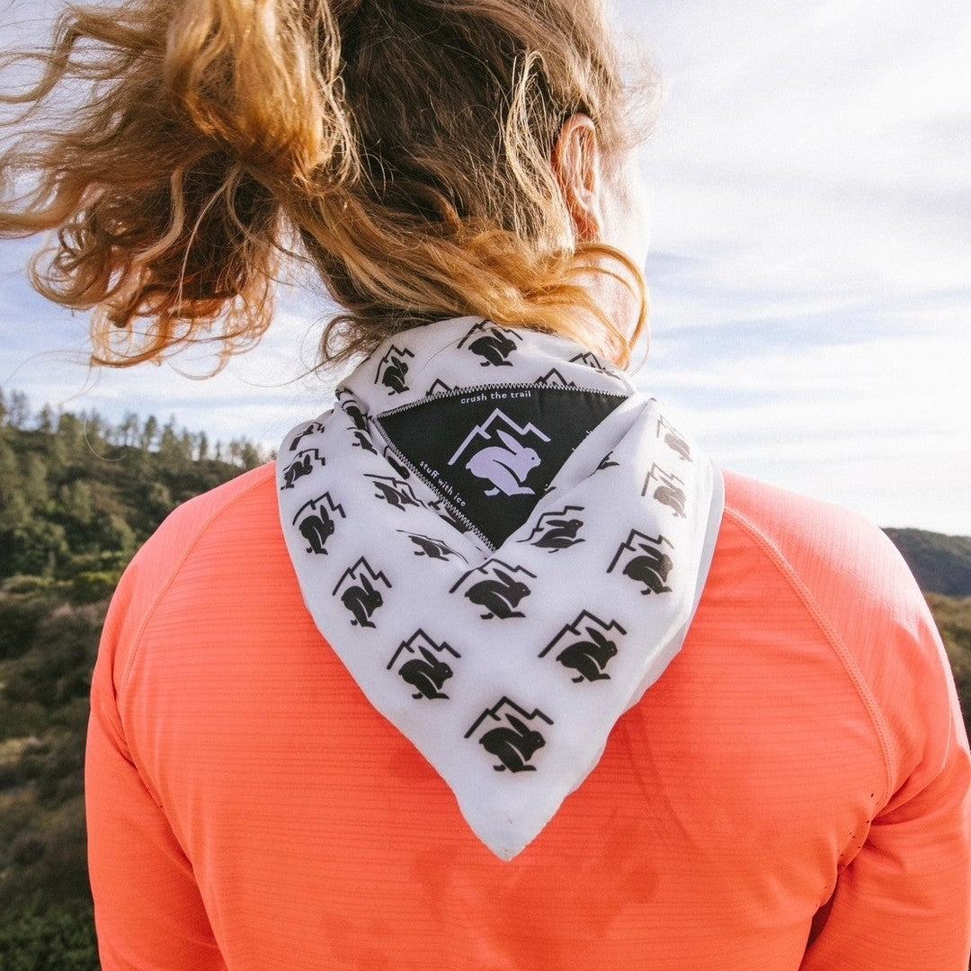 rabbit Rad-Dana | Ice Bandana | White / Black
