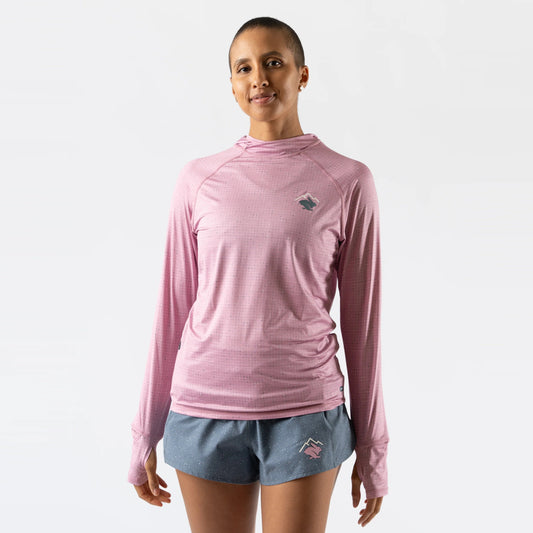 rabbit UPF Deflector 2.0 | Pink Nectar Squares | Womens