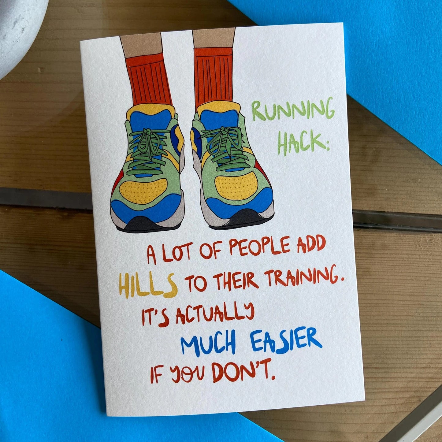 Running Hack | Greeting Card