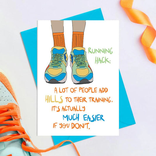 Running Hack | Greeting Card