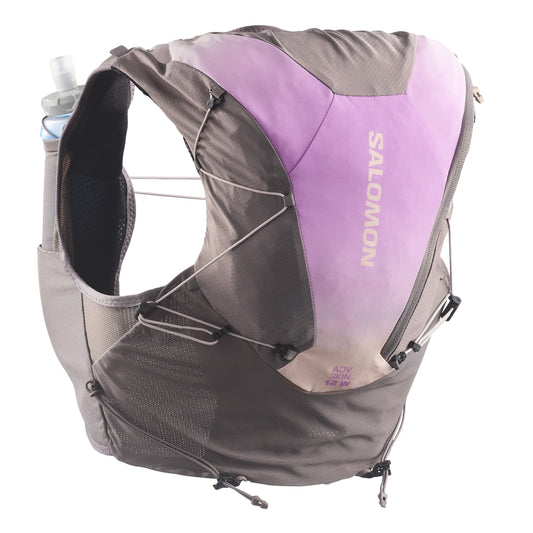 Salomon Adv Skin 12 Set | Iron / Shadow Gray / Iris Orchid | Womens