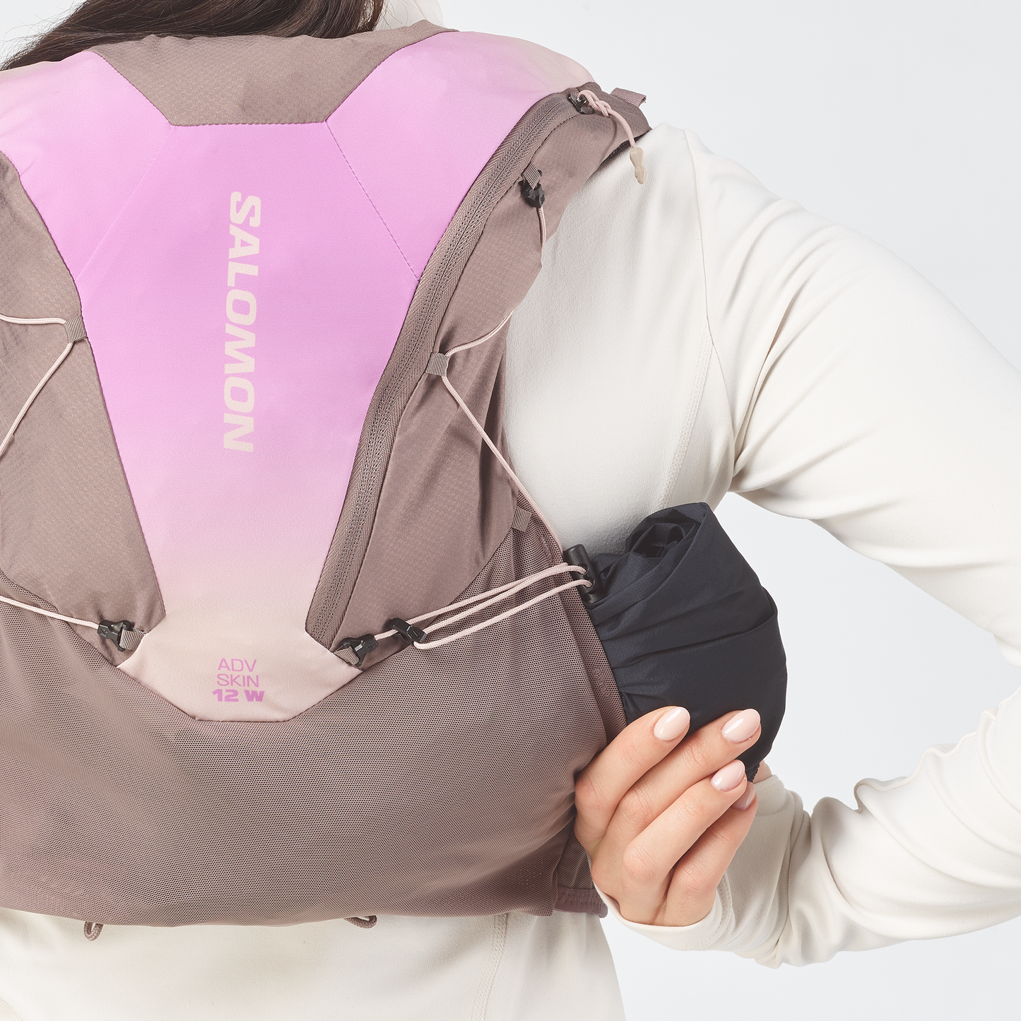 Salomon Adv Skin 12 Set | Iron / Shadow Gray / Iris Orchid | Womens