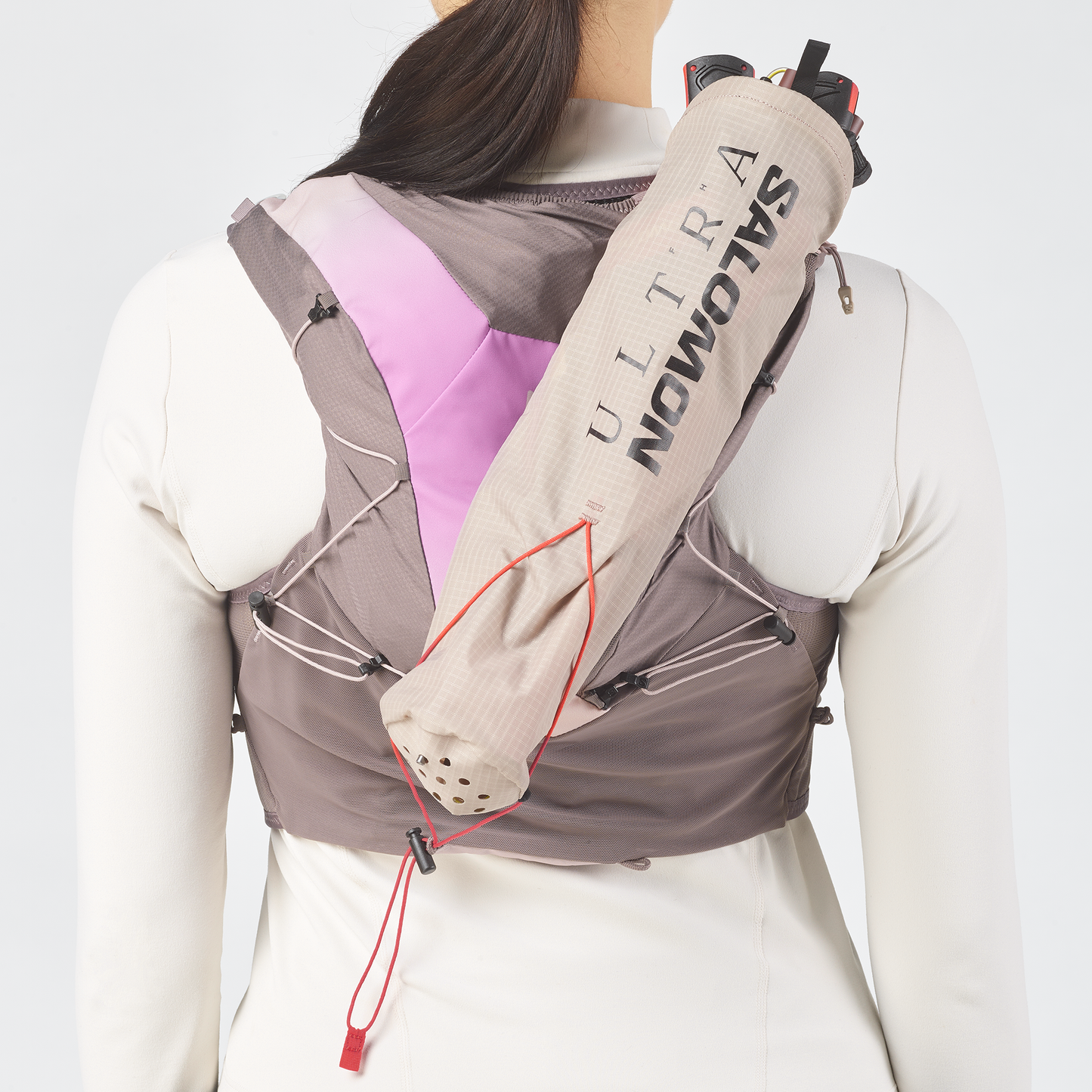 Salomon Adv Skin 12 Set | Iron / Shadow Gray / Iris Orchid | Womens