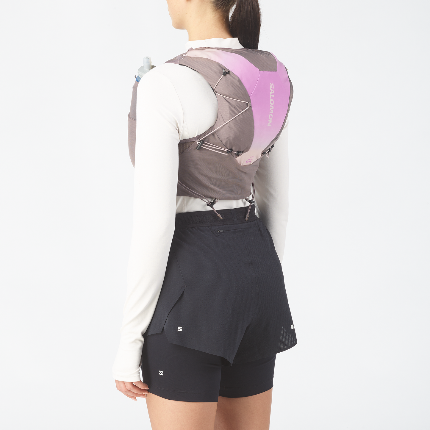 Salomon Adv Skin 12 Set | Iron / Shadow Gray / Iris Orchid | Womens
