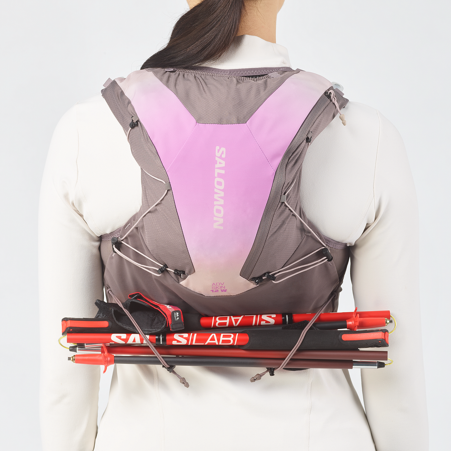 Salomon Adv Skin 12 Set | Iron / Shadow Gray / Iris Orchid | Womens