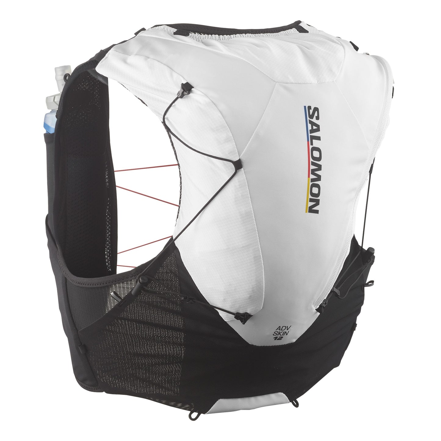 Salomon Adv Skin 12 Set (2025) | Race Flag | Black / White