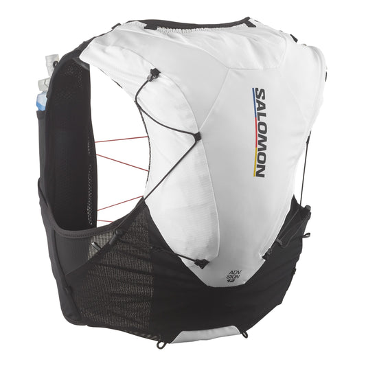 Salomon Adv Skin 12 Set (2025) | Race Flag | Black / White