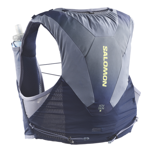 Salomon Adv Skin 5 Set Gradient | Maritime Blue / Grisaille / Sunny Lime