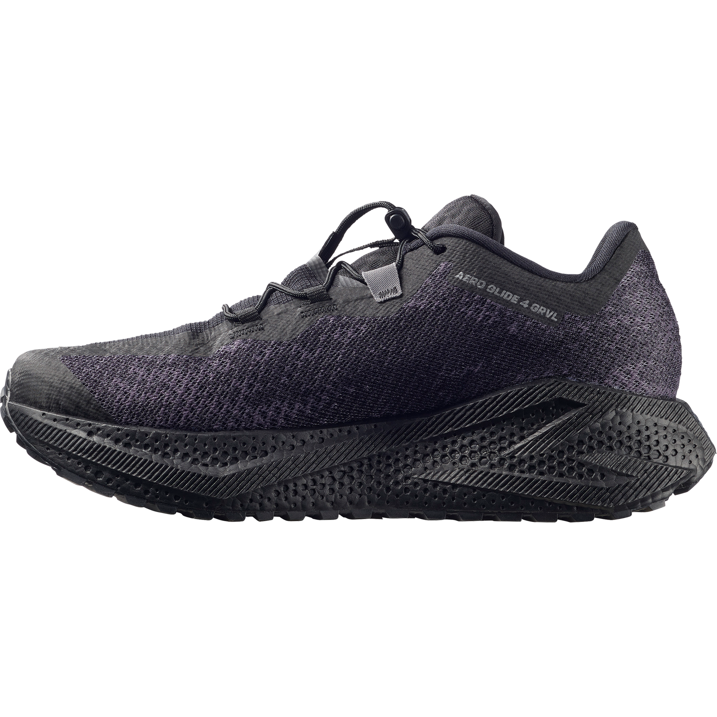 Salomon Aero Glide 4 GRVL | Black / Asphalt / Black | Mens