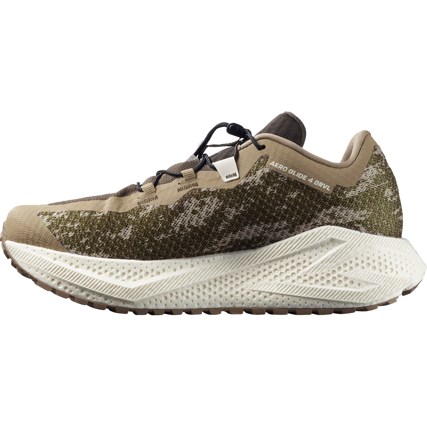Salomon Aero Glide 4 GRVL | Safari / Vanilla Ice / Earth Brown | Mens