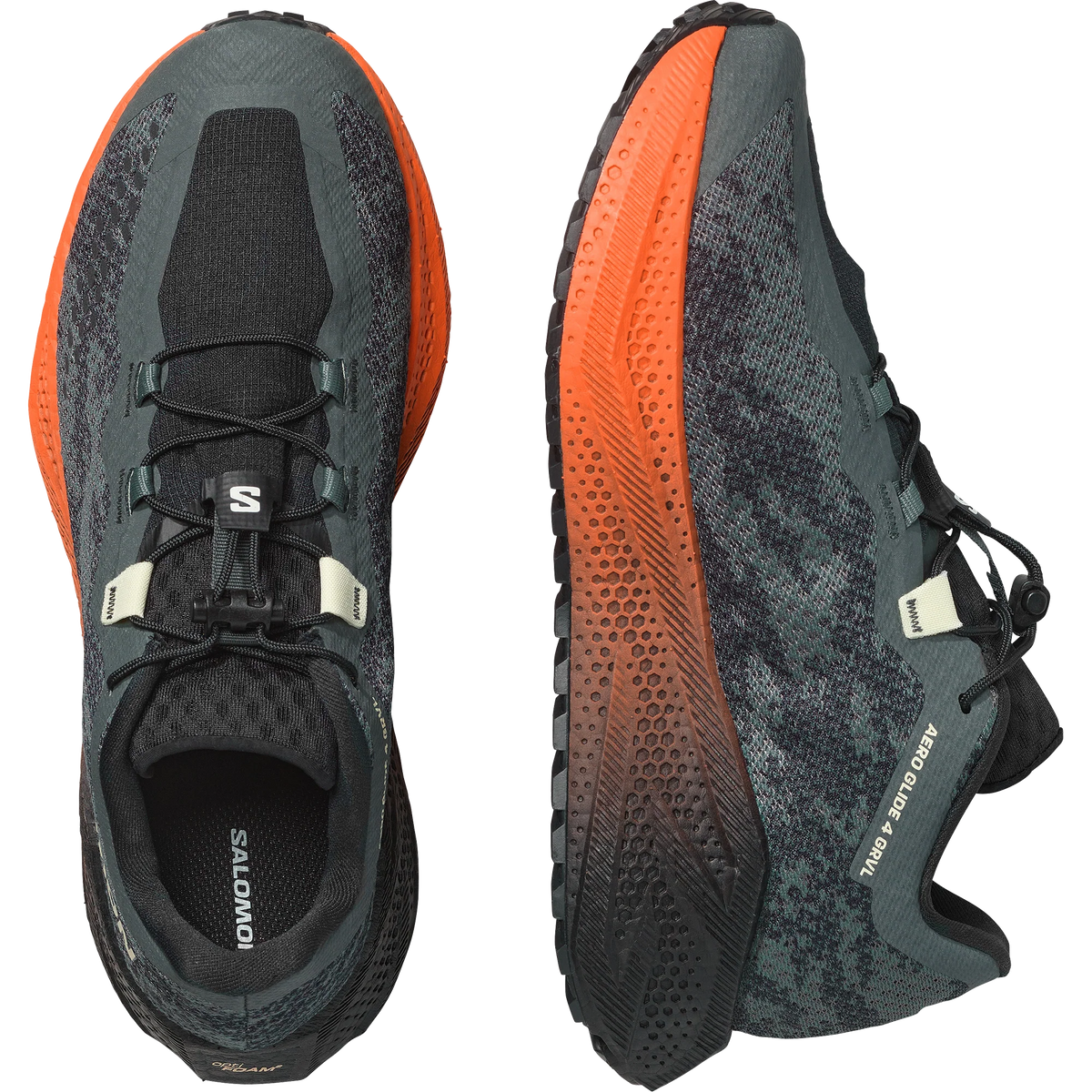 Salomon Aero Glide 4 GRVL | Urban Chic / Black / Lime Cream | Mens