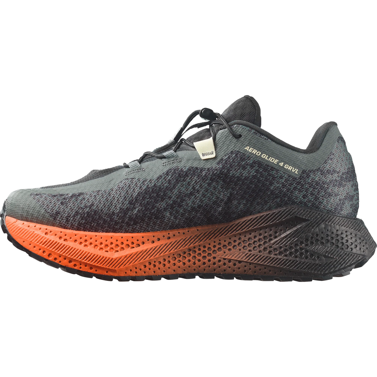 Salomon Aero Glide 4 GRVL | Urban Chic / Black / Lime Cream | Mens