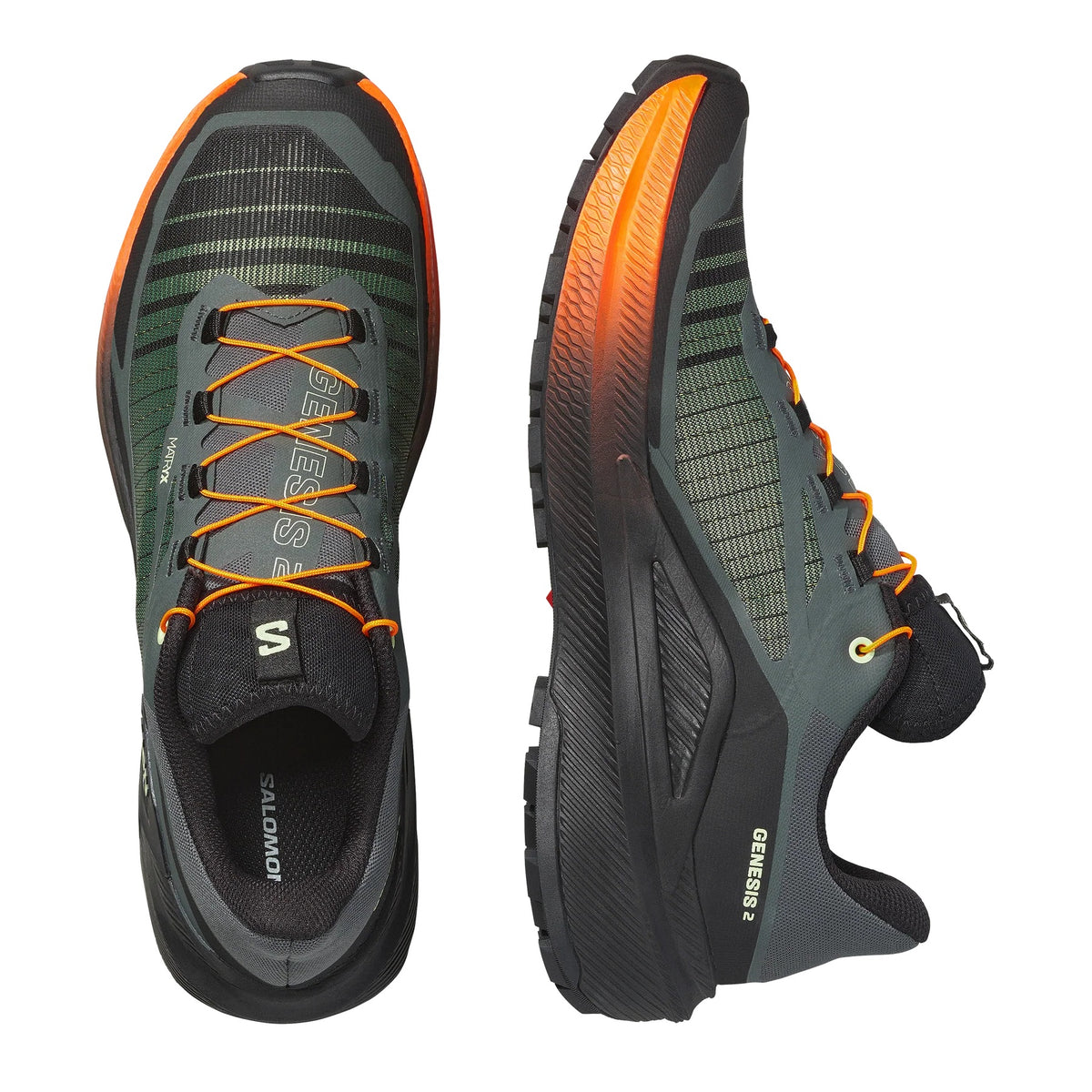 Salomon Genesis 2 | Urban Chic / Black / Lime Cream | Mens