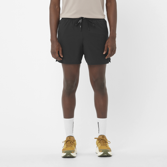 Salomon SHKout Core 5" Shorts | Deep Black | Mens