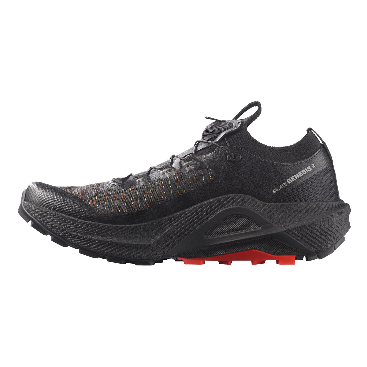 Salomon S/Lab Genesis 2 | Black / Black / Fiery Red | Unisex