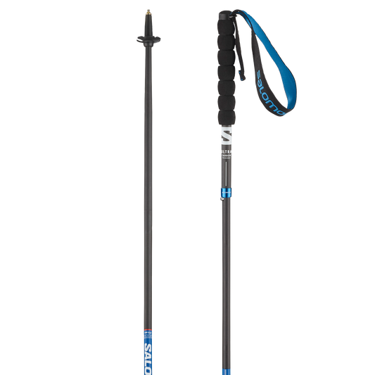 Salomon Ultra Carbon Foldable Poles | Blue
