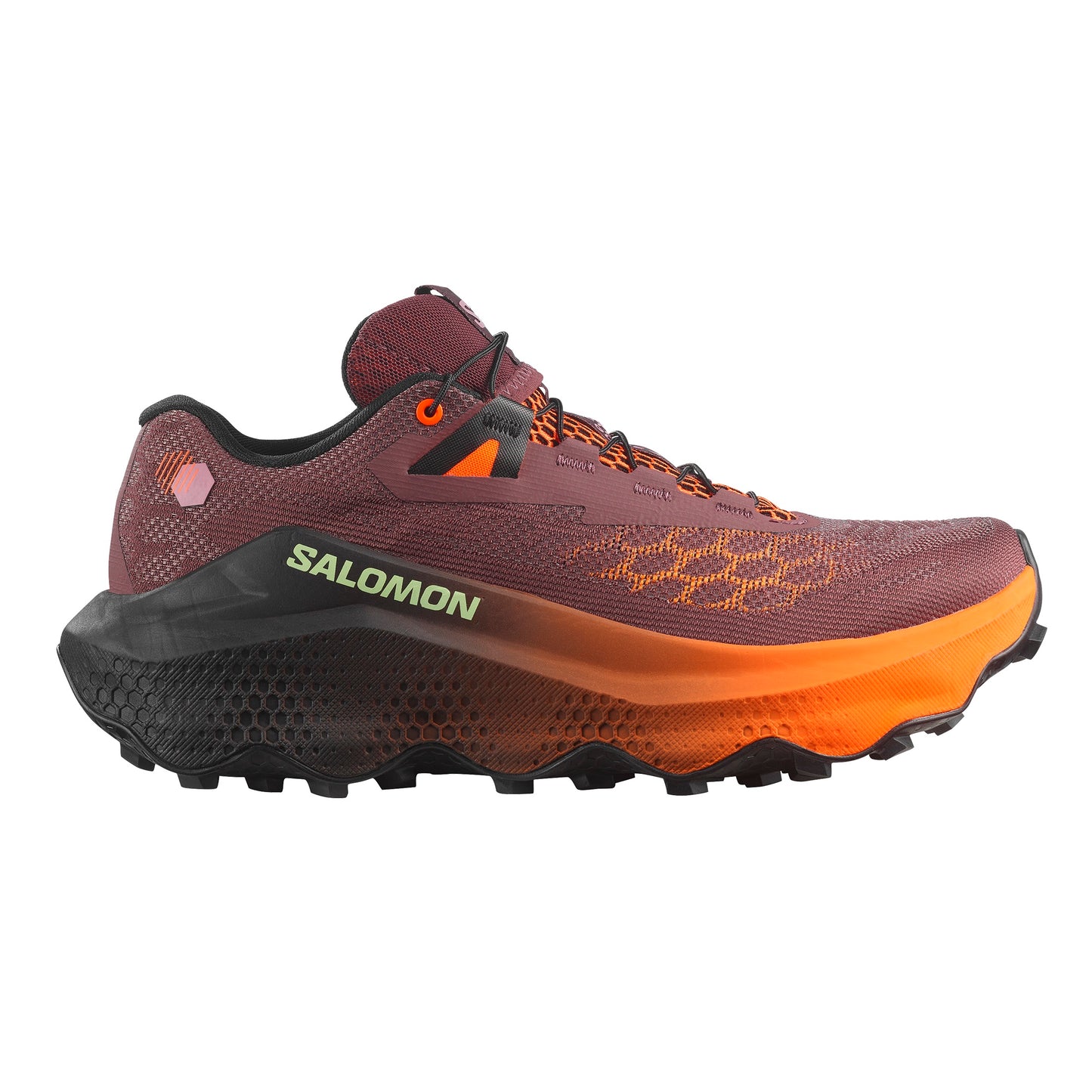 Salomon Ultra Glide 4 | Huckleberry / Black / Red Orange | Womens