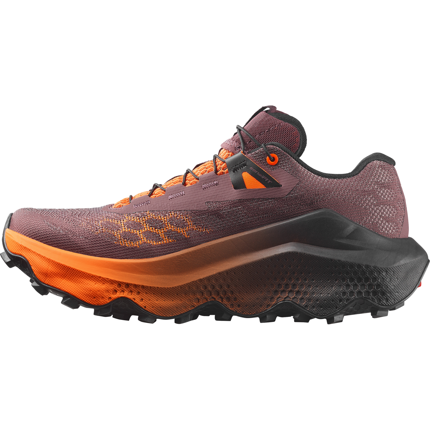 Salomon Ultra Glide 4 | Huckleberry / Black / Red Orange | Womens