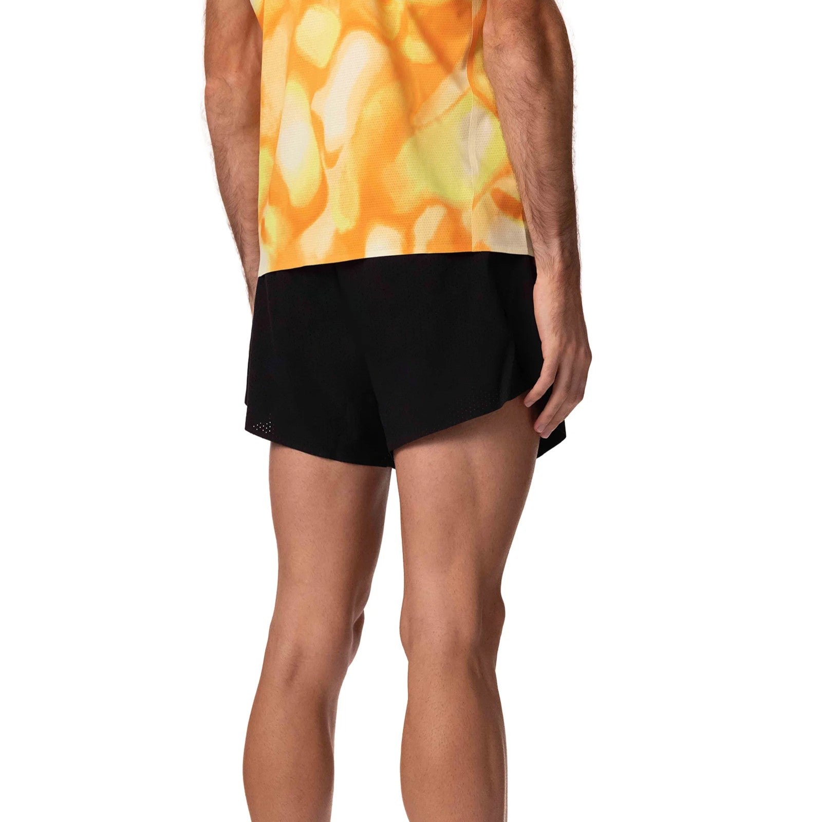Saucony Black Endorphin Split Short | Mens Lightweight Running