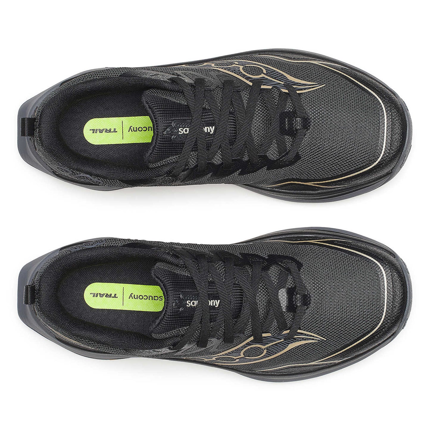 Saucony Peregrine 16 Wide | Black / Carbon | Womens