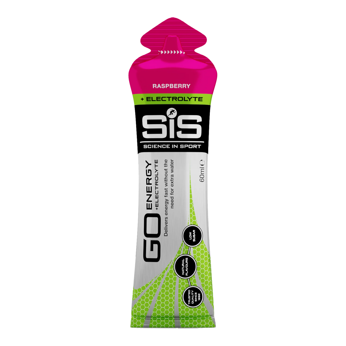 SiS GO Energy + Electrolyte Gel | Raspberry