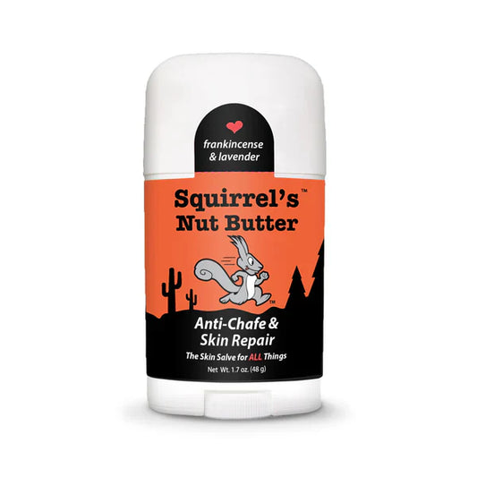 Squirrel's Nut Butter | Anti-Chafe & Skin Repair | Frankincense & Lavender | Stick
