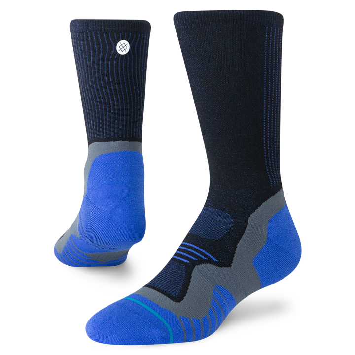 Stance Pace Socks | Light Cushion | Crew Length | Black / Grey