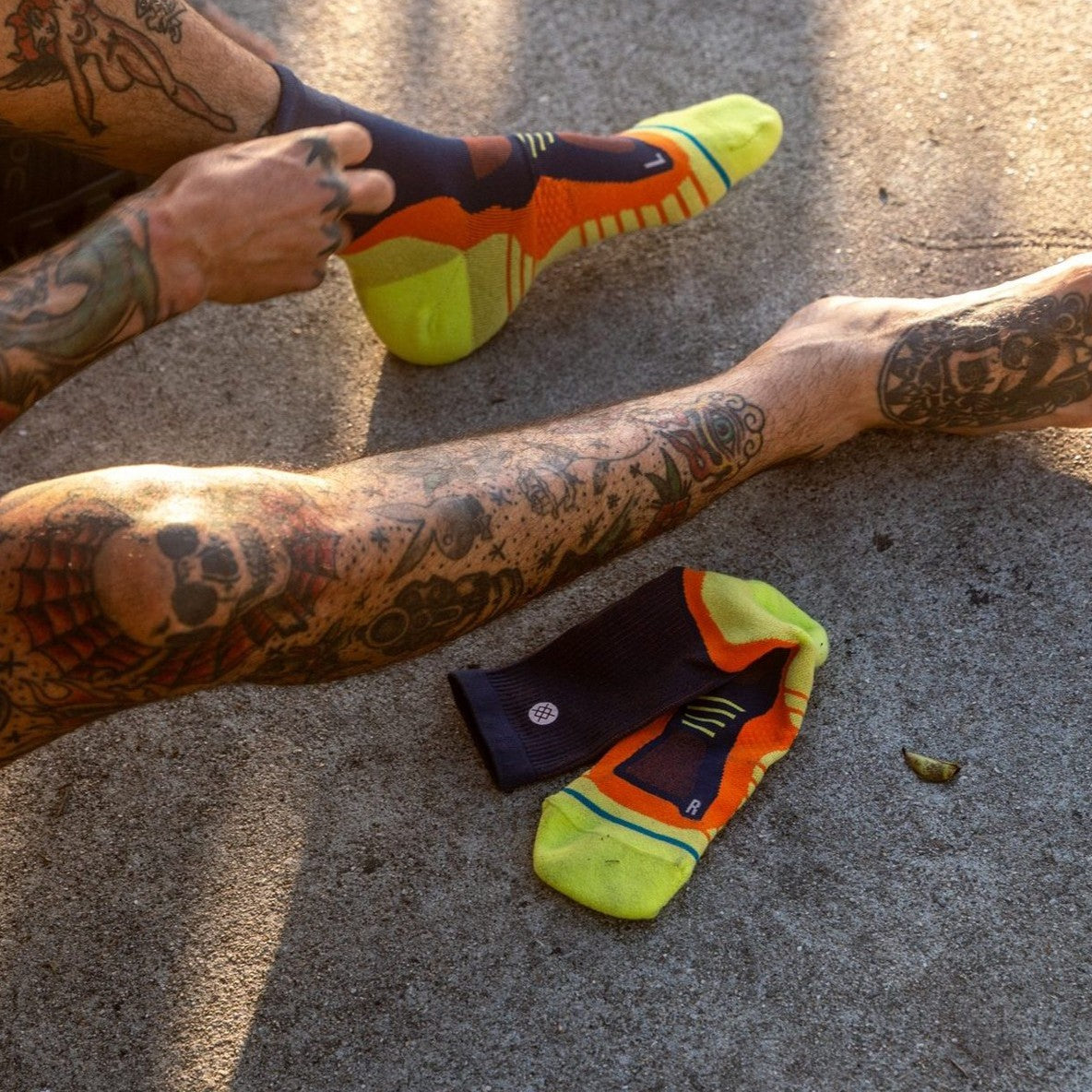 Stance Pace Socks | Light Cushion | Crew Length | Turbulence