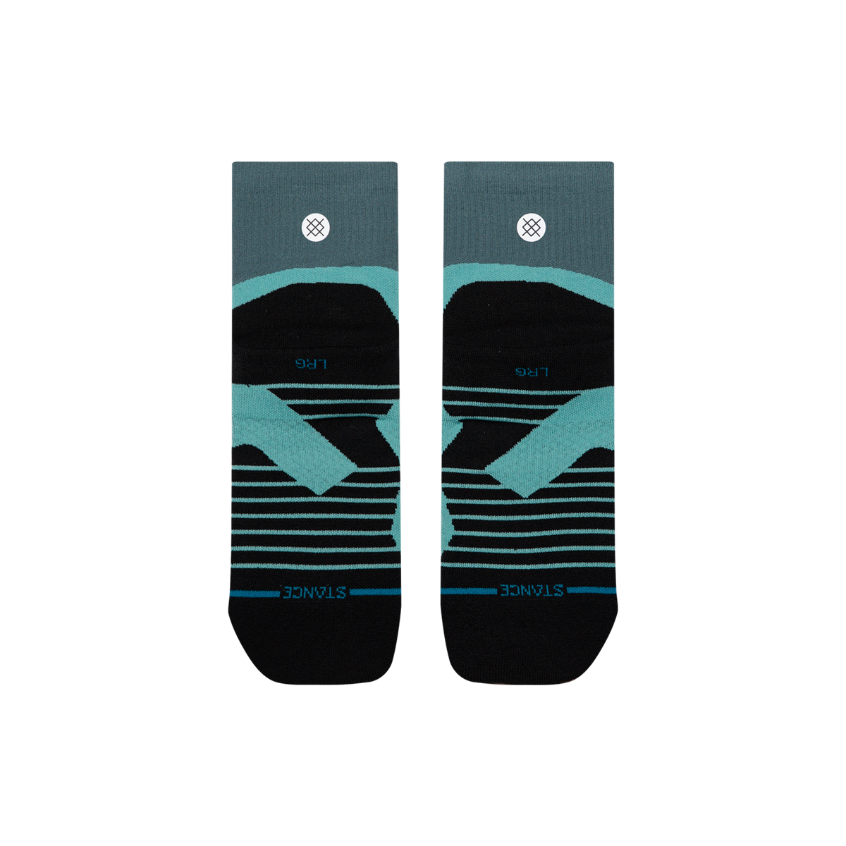 Stance Pace Socks | Light Cushion | Quarter Length | Atlantic