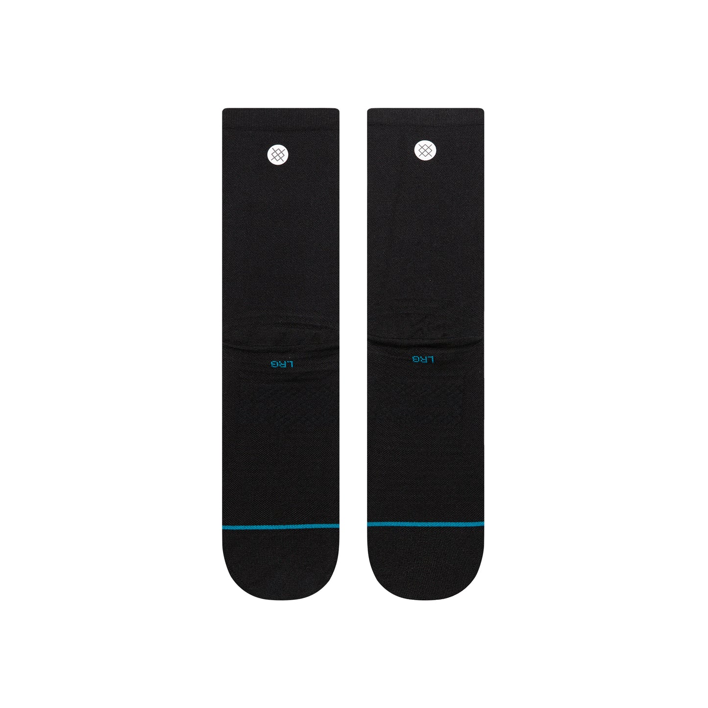 Stance Performance Socks | Ultralight Cushion | Crew Length | Solid Black