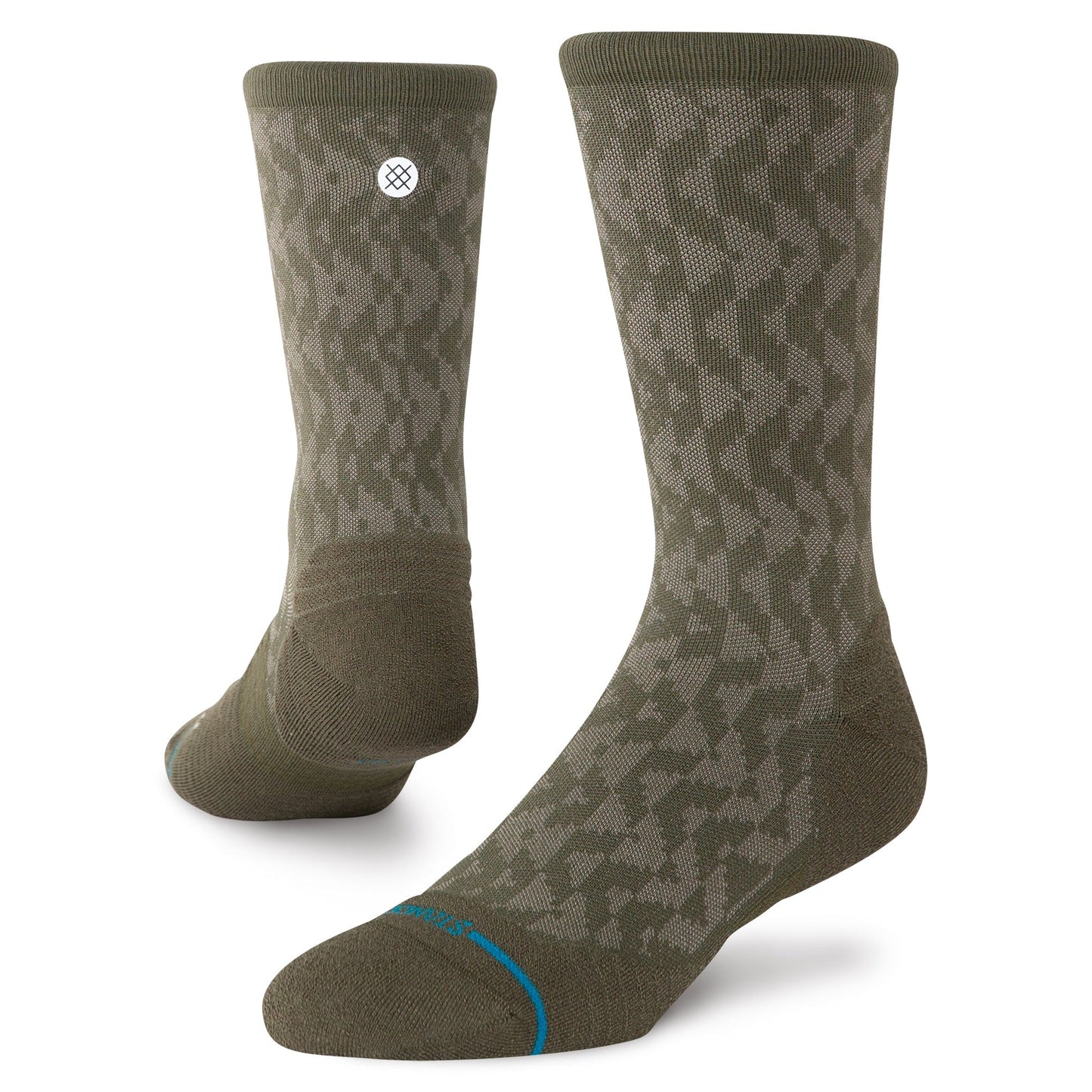 Stance Socks | Light Cushion | Crew Length | Digzig Olive