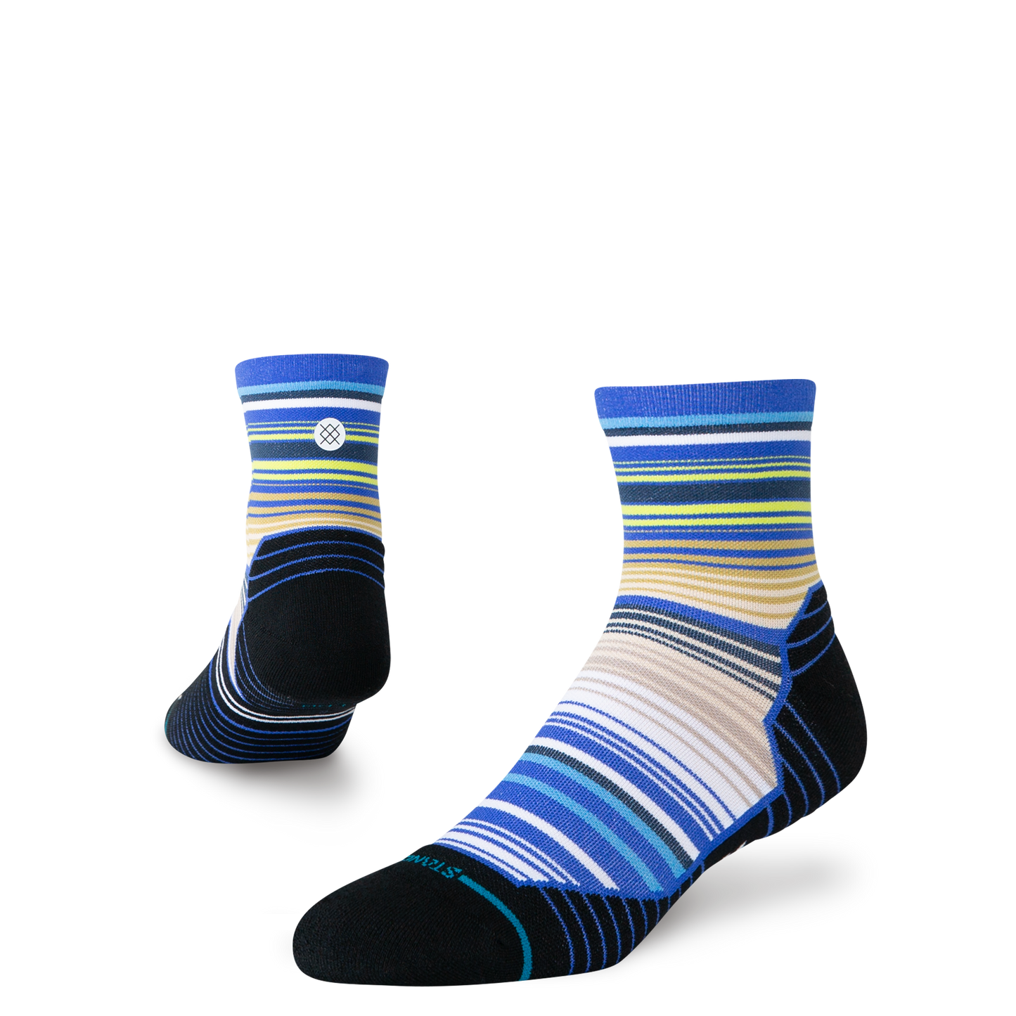Stance Socks | Light Cushion | Quarter Length | Jorongo Blue