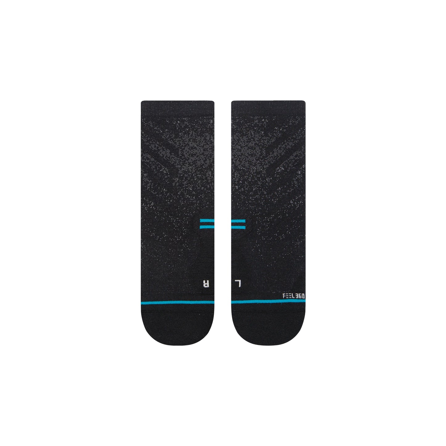 Stance Socks | Light Cushion | Quarter Length | Run Black