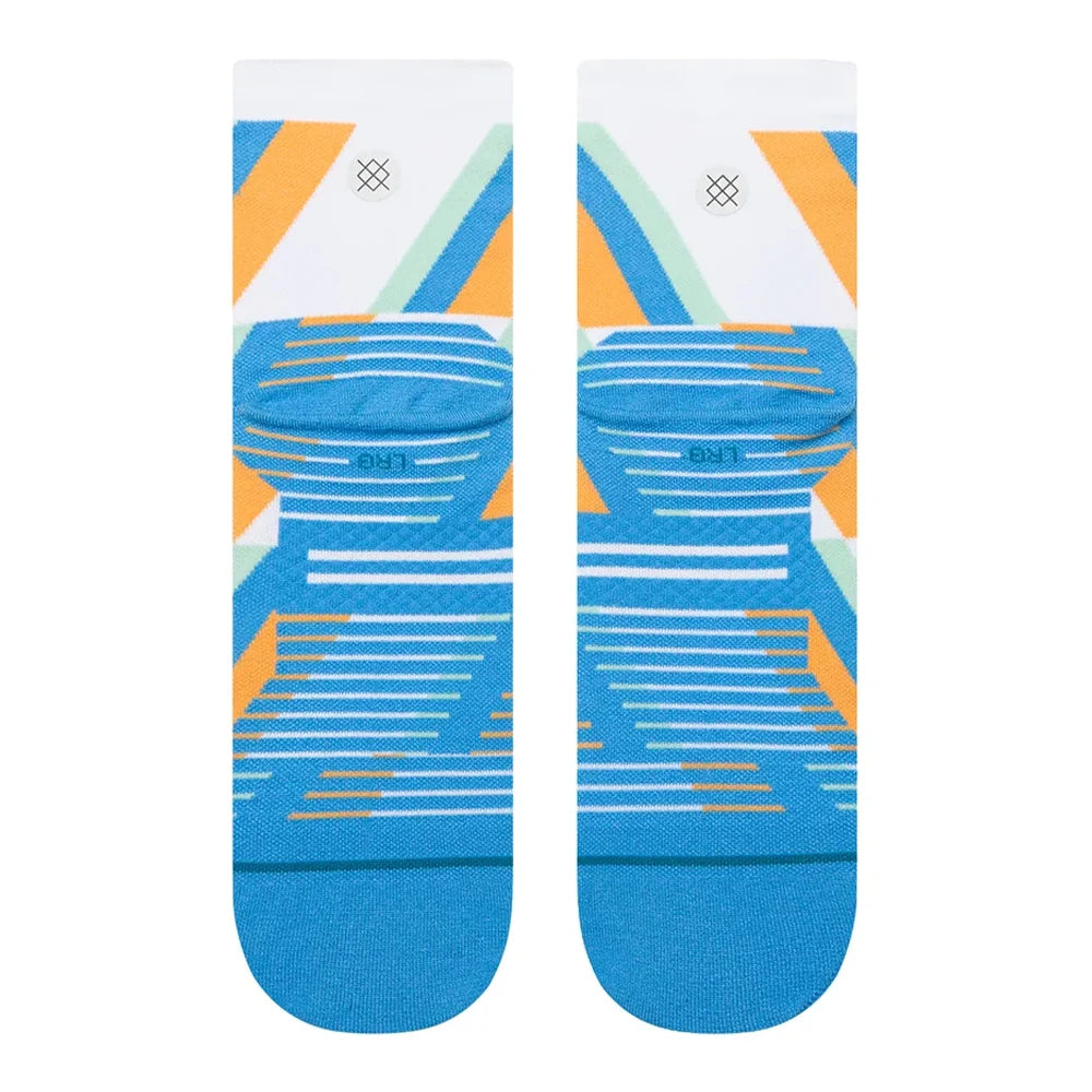Stance UL Sock | Ultralight Cushion | Quarter Length | Gamma Ray Blue