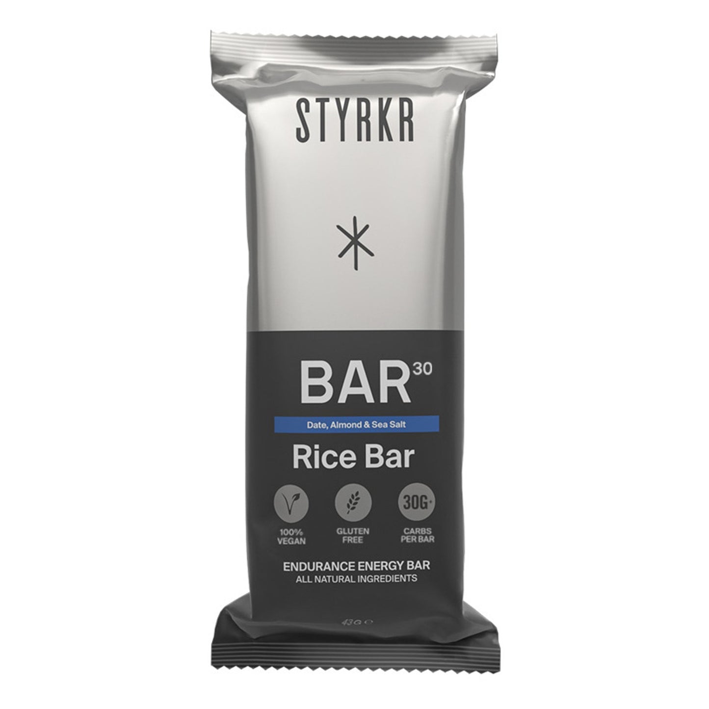 Styrkr Bar30 Energy Bar | Date, Almond & Sea Salt