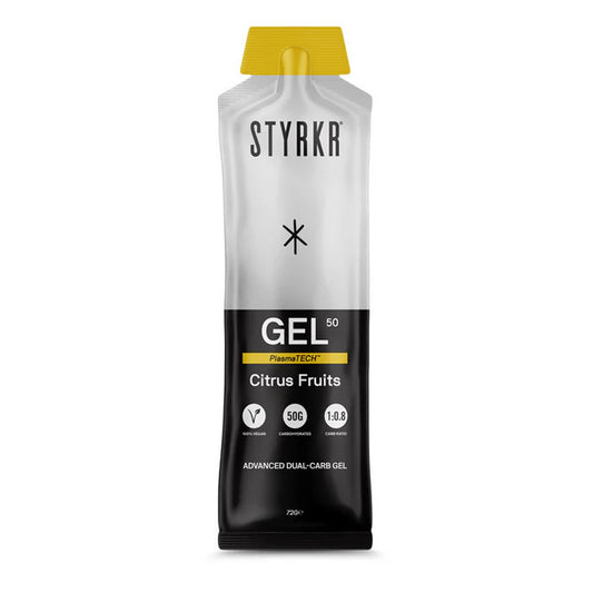 Styrkr Gel50 Dual-Carb Energy Gel | Citrus Fruits