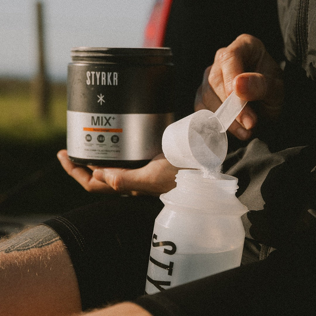 Styrkr Mix+ Dual Carb + Electrolyte Powder | 15 Serves | Lime & Mint