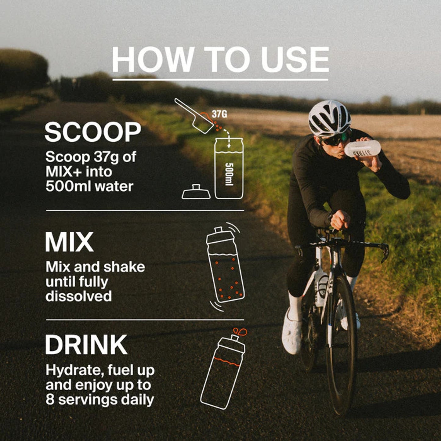 Styrkr Mix+ Dual Carb + Electrolyte Powder | 25 Serves | Pink Grapefruit