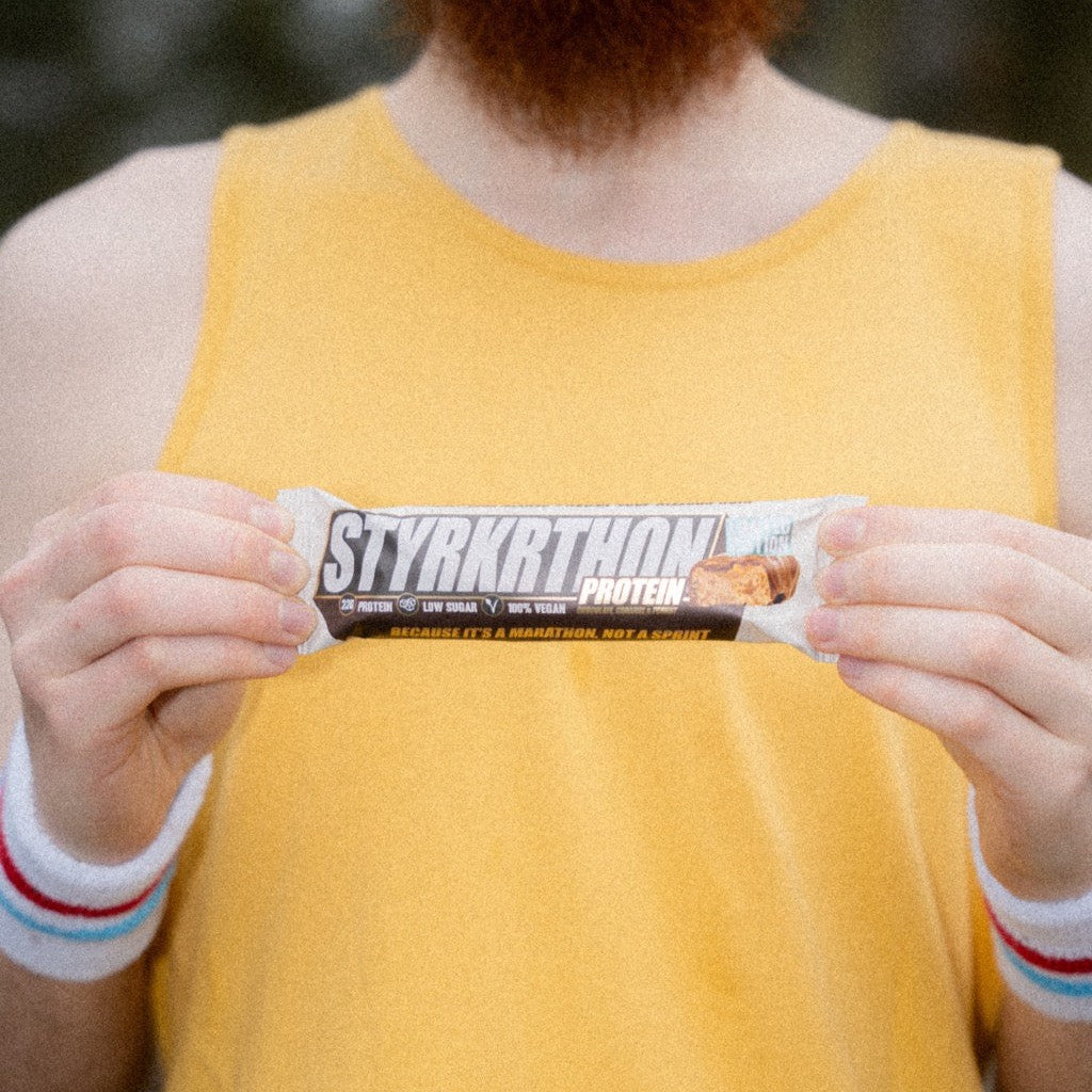 Styrkr Styrkrthon Protein Bar | Chocolate, Caramel & Peanut