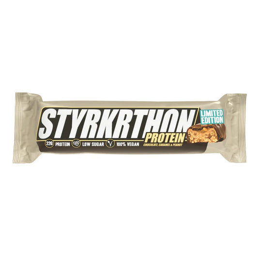Styrkr Styrkrthon Protein Bar | Chocolate, Caramel & Peanut