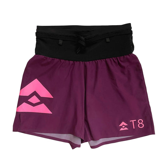 T8 Sherpa Shorts | Burgundy | Mens