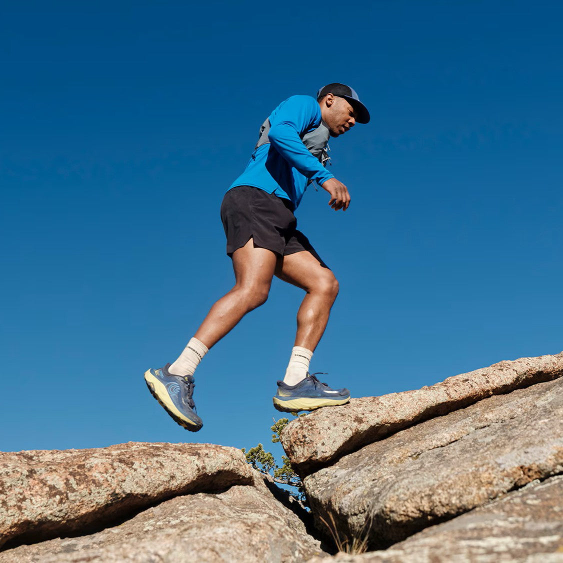 Topo Ultraventure 5 | Blue / Lime | Mens