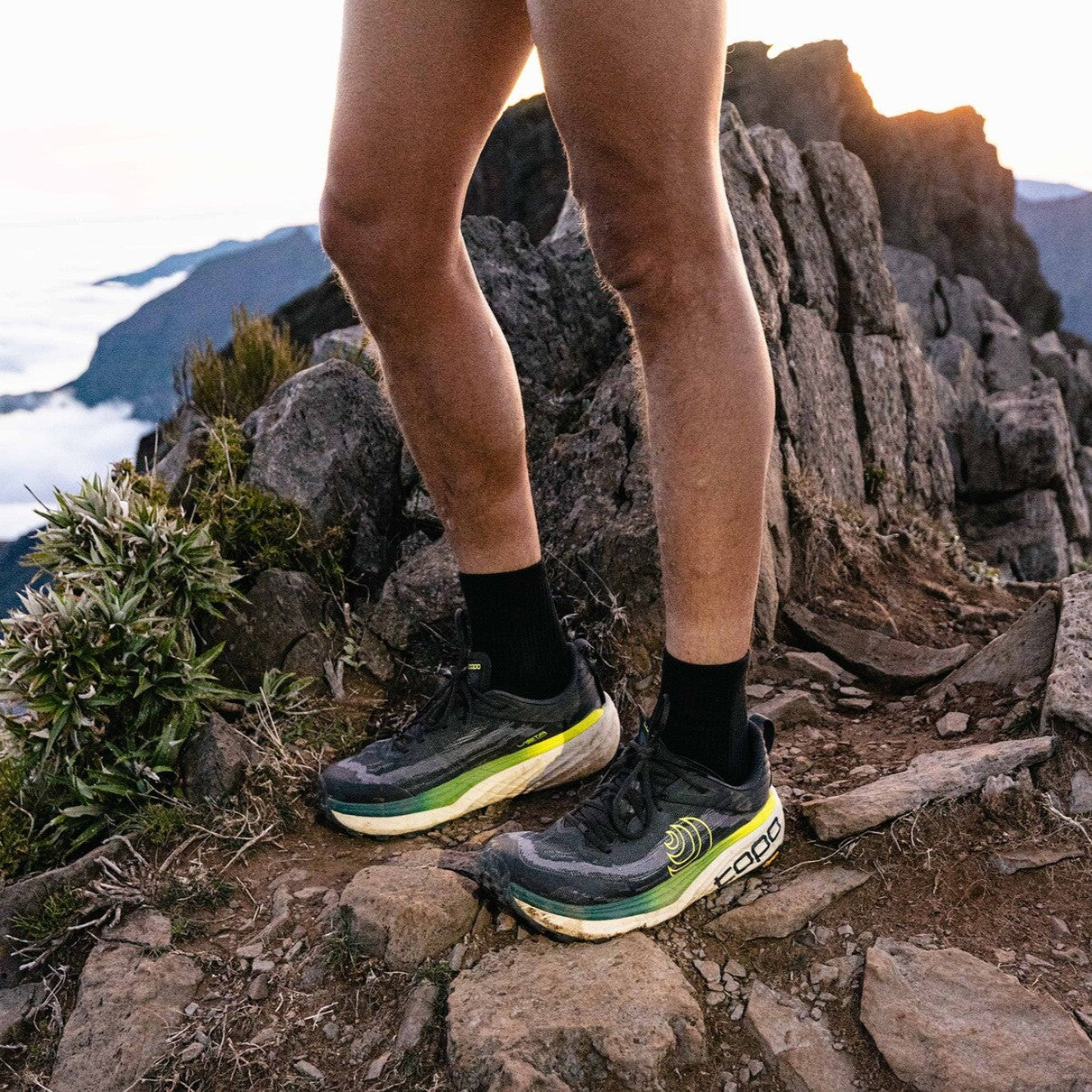 Topo Vista | Black / Lime | Mens