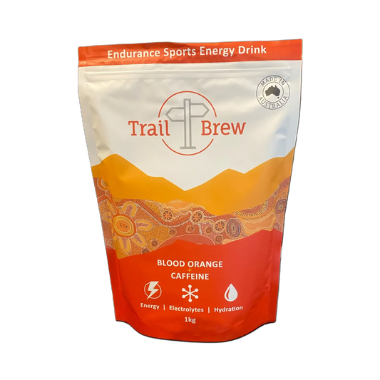 Trail Brew Energy + Electrolyte Drink | 1kg Bag | Orange + Caffeine
