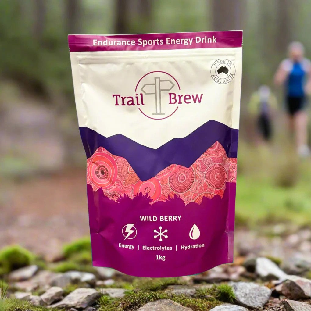 Trail Brew Energy + Electrolyte Drink | 1kg Bag | Wild Berry