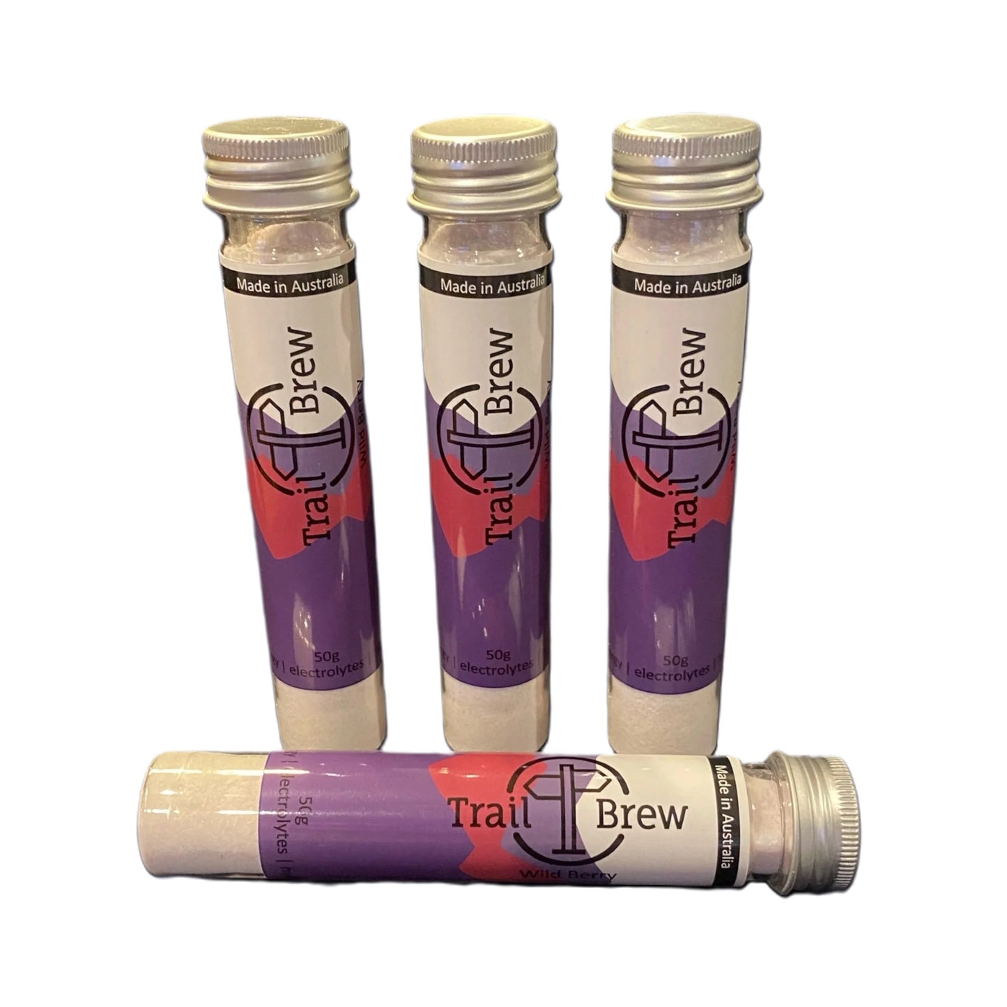 Trail Brew Energy + Electrolyte Drink | Test Tube Singles | Wild Berry