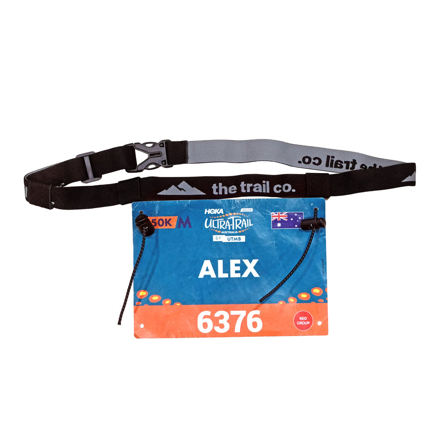 The Trail Co. Race Number Belt