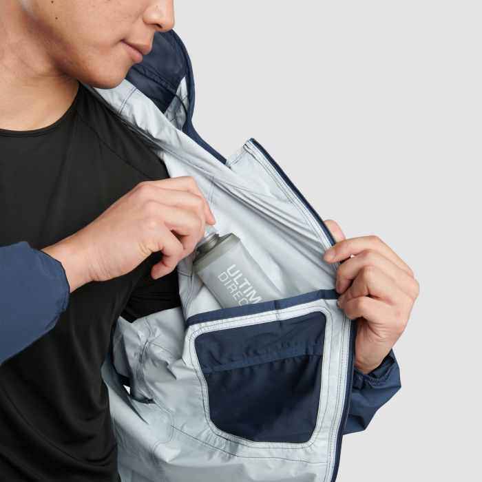 Ultimate Direction Deluge Waterproof Jacket | Navy | Mens