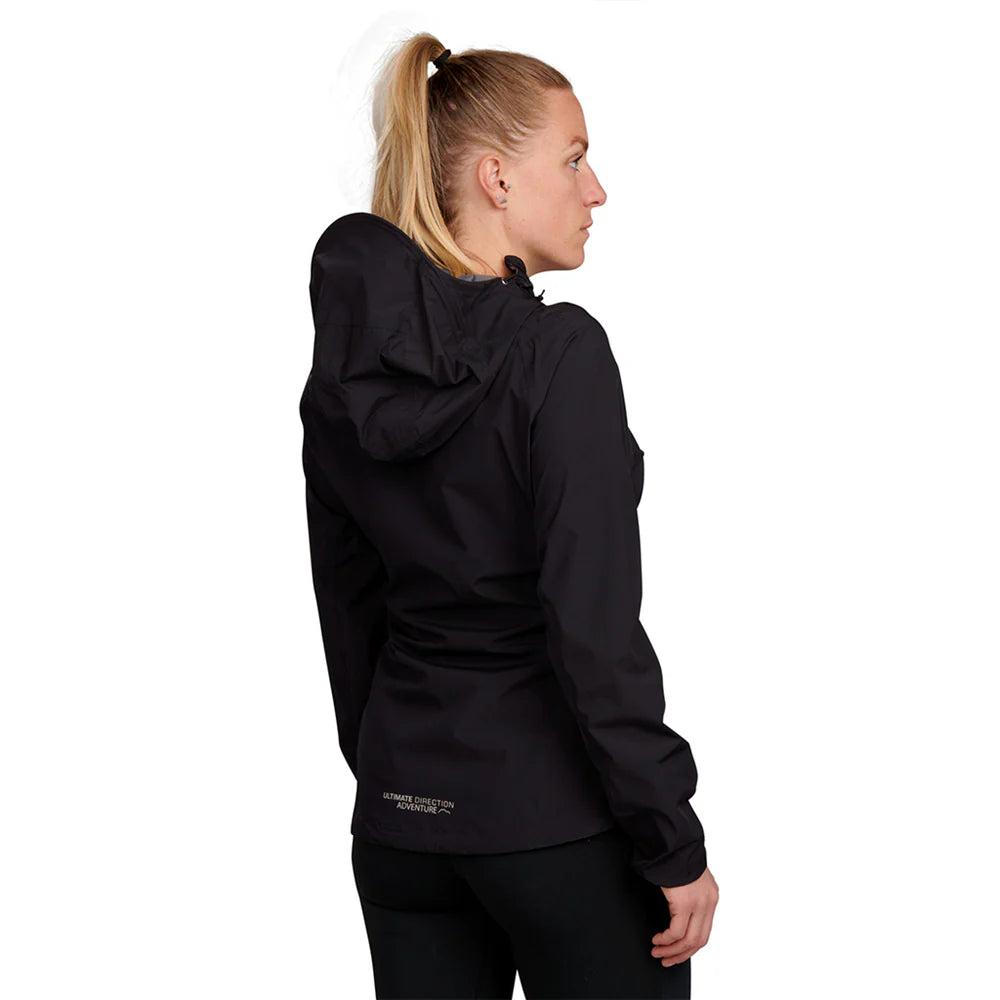 Ultimate Direction Deluge Waterproof Jacket | Onyx v2 | Womens